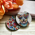 Australian Cattledog - Car Coaster