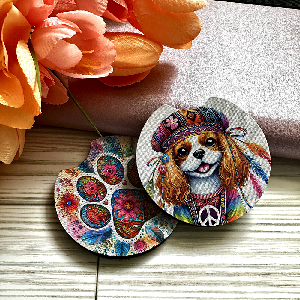 Cavalier King Charles - Car Coaster