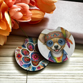 Chiweenie - Car Coaster