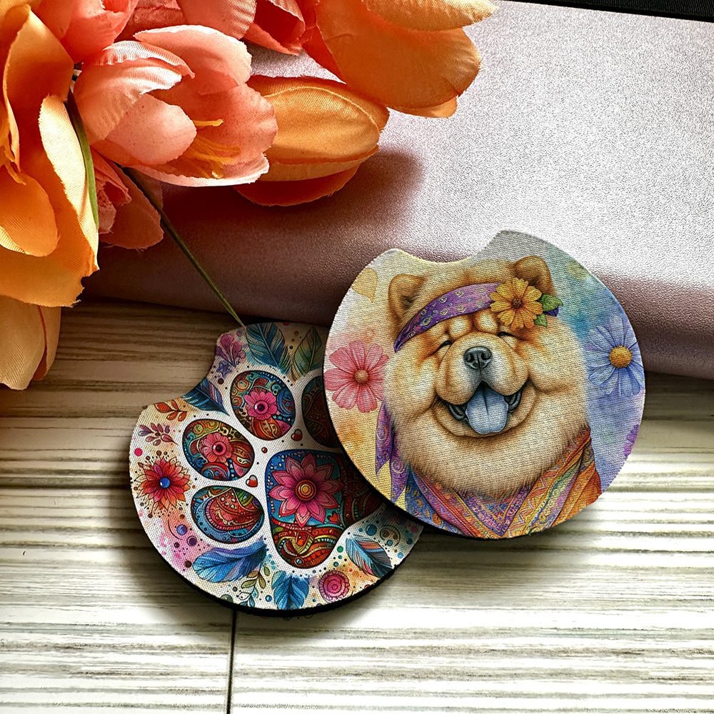 Chow Chow - Car Coaster