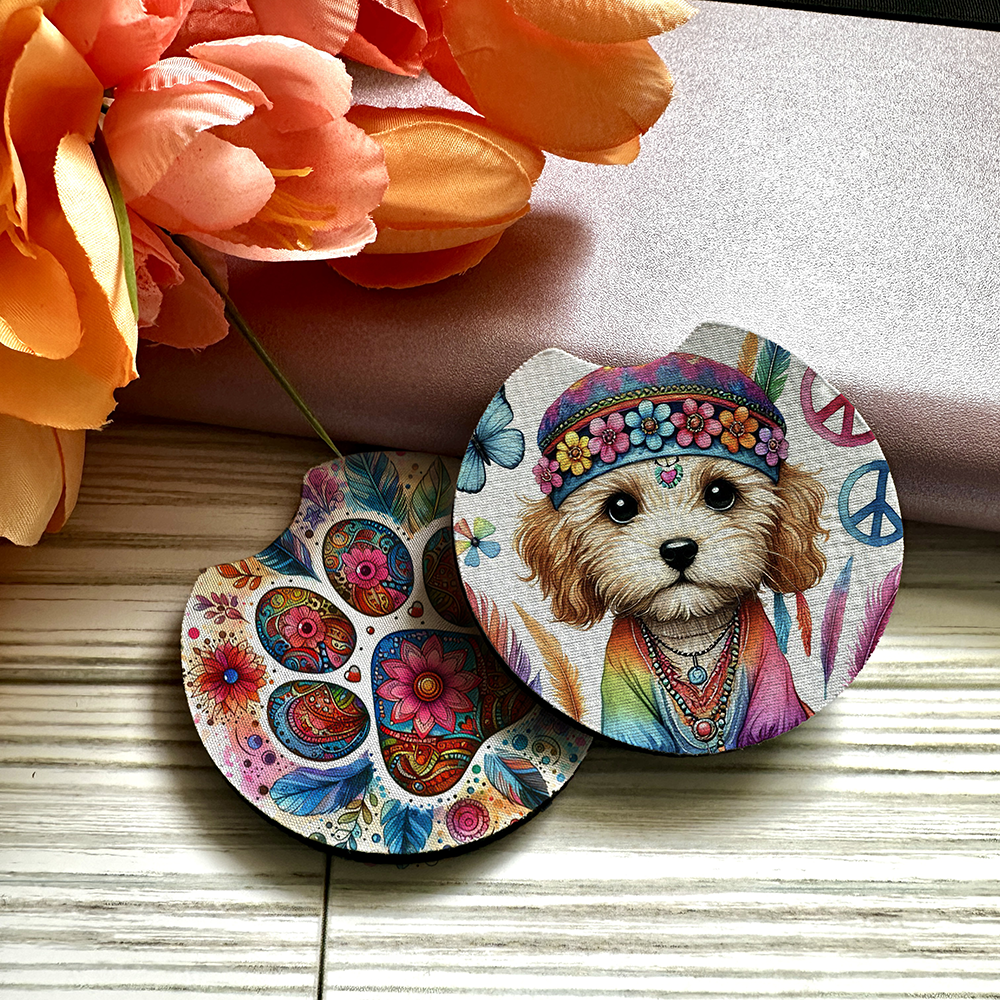 Cockapoo - Car Coaster