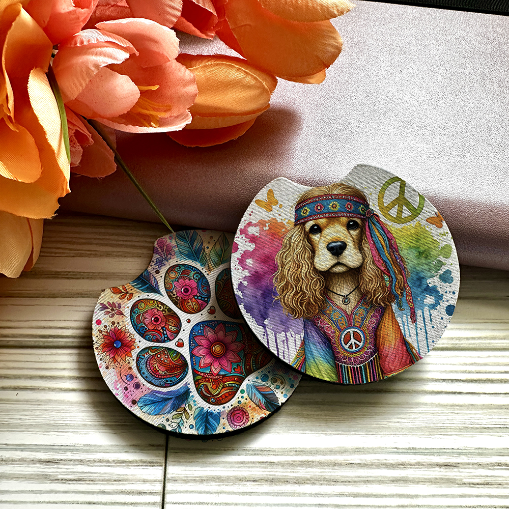 Cocker Spaniel - Car Coaster