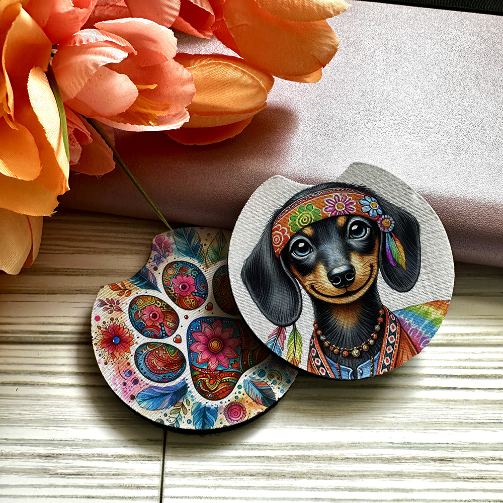 Dachshund (Short Haired) - Car Coaster