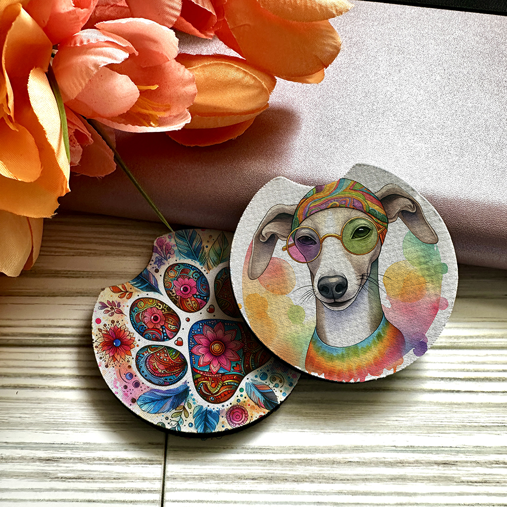 Greyhound - Car Coaster