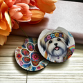 Havanese - Car Coaster