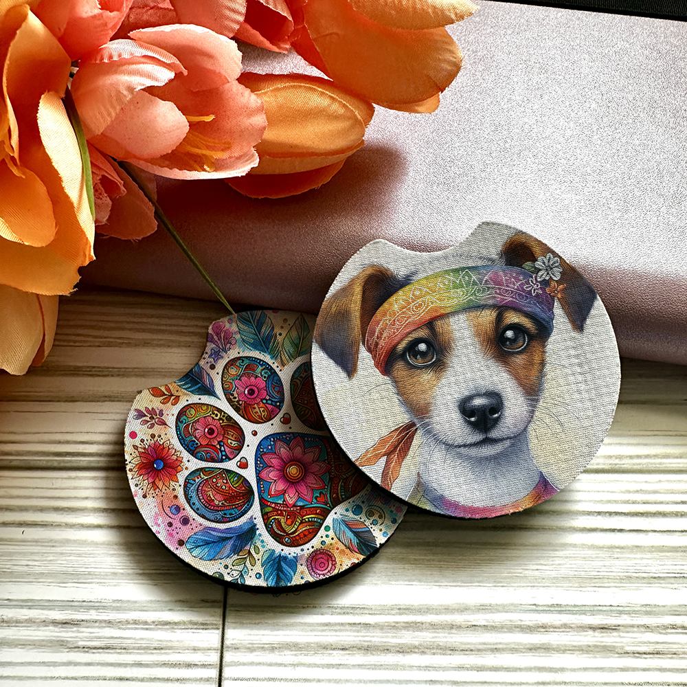 Jack Russell Terrier - Car Coaster