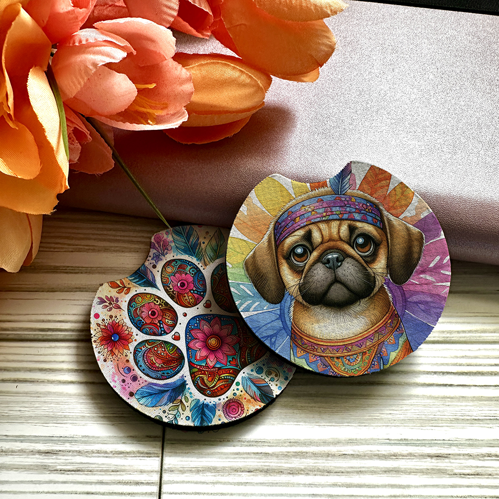 Puggle - Car Coaster