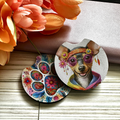 Rat Terrier - Car Coaster
