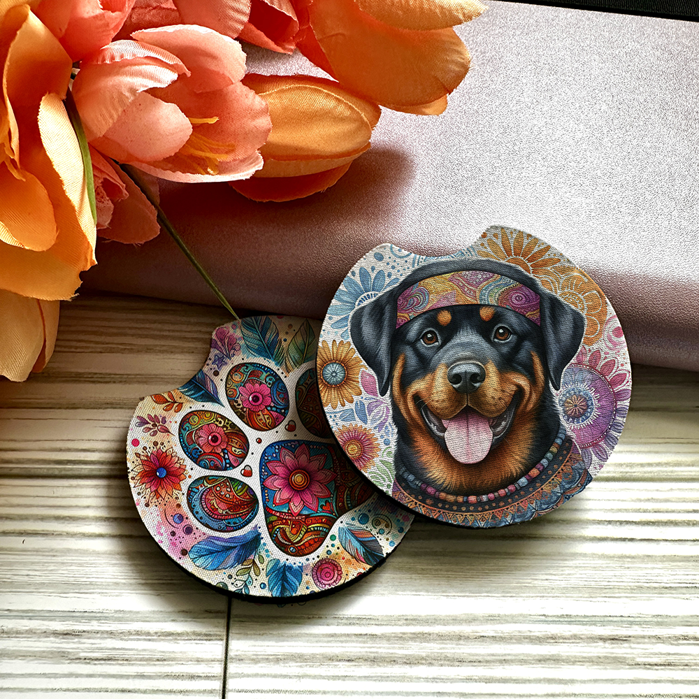 Rottweiler - Car Coaster