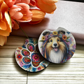 Shetland Sheepdog- Car Coaster