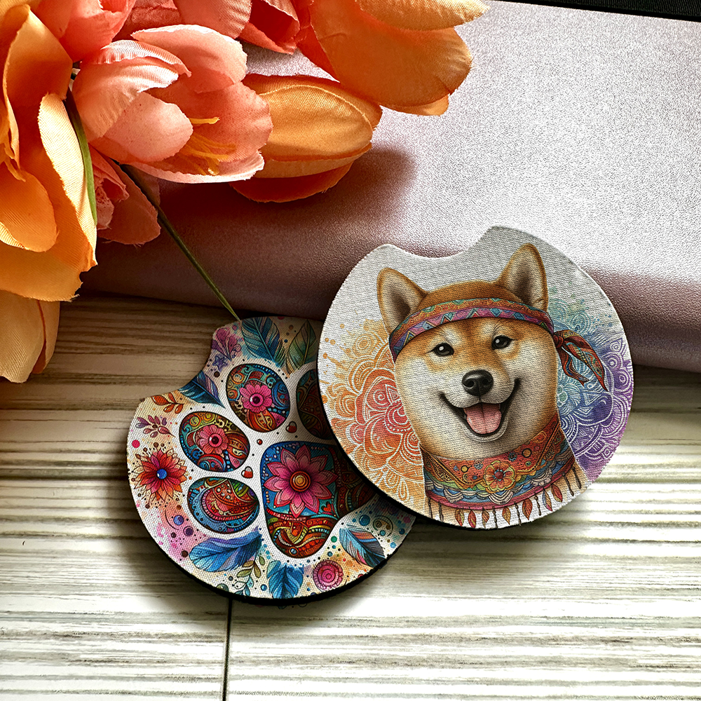 Shiba Inu - Car Coaster