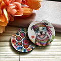 Staffordshire Bull Terrier - Car Coaster
