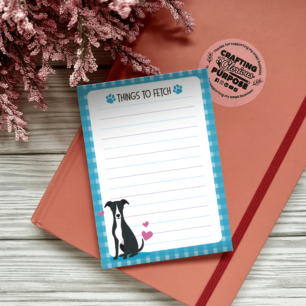 Greyhound - Dog Notepad