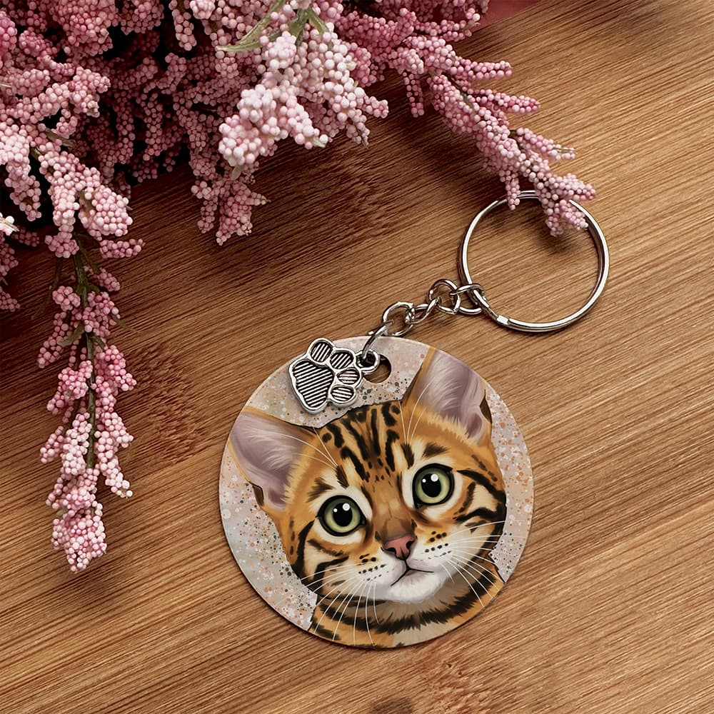 Bengal - Pet Keychain