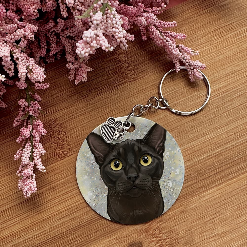 Bombay - Pet Keychain