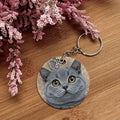 British Short Hair - Pet Keychain