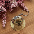 Burmese - Pet Keychain