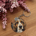 Basset Hound - Pet Keychain