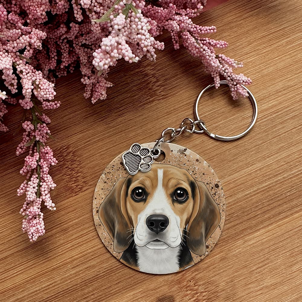 Beagle - Pet Keychain