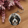 Bernedoodle - Pet Keychain