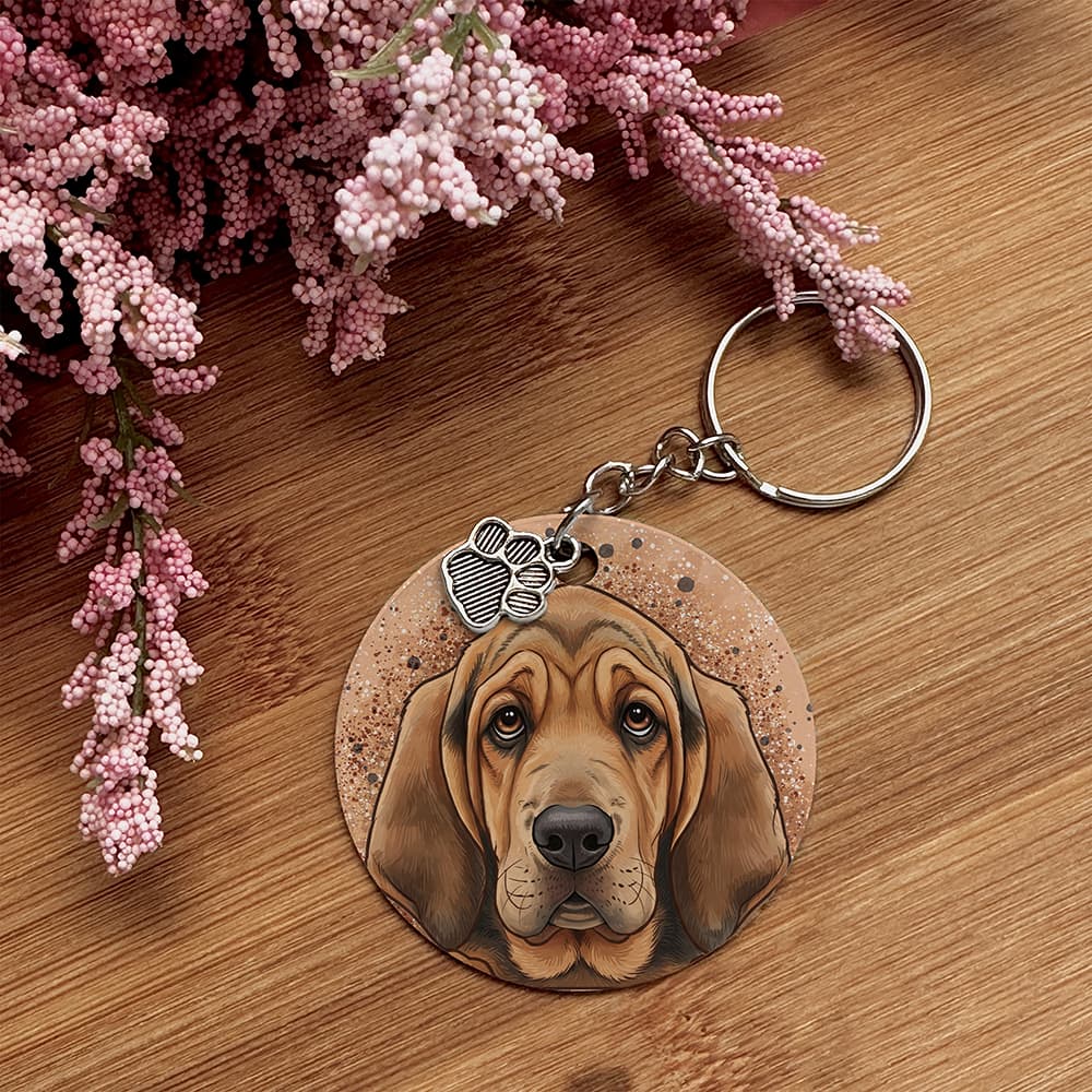 Bloodhound - Pet Keychain