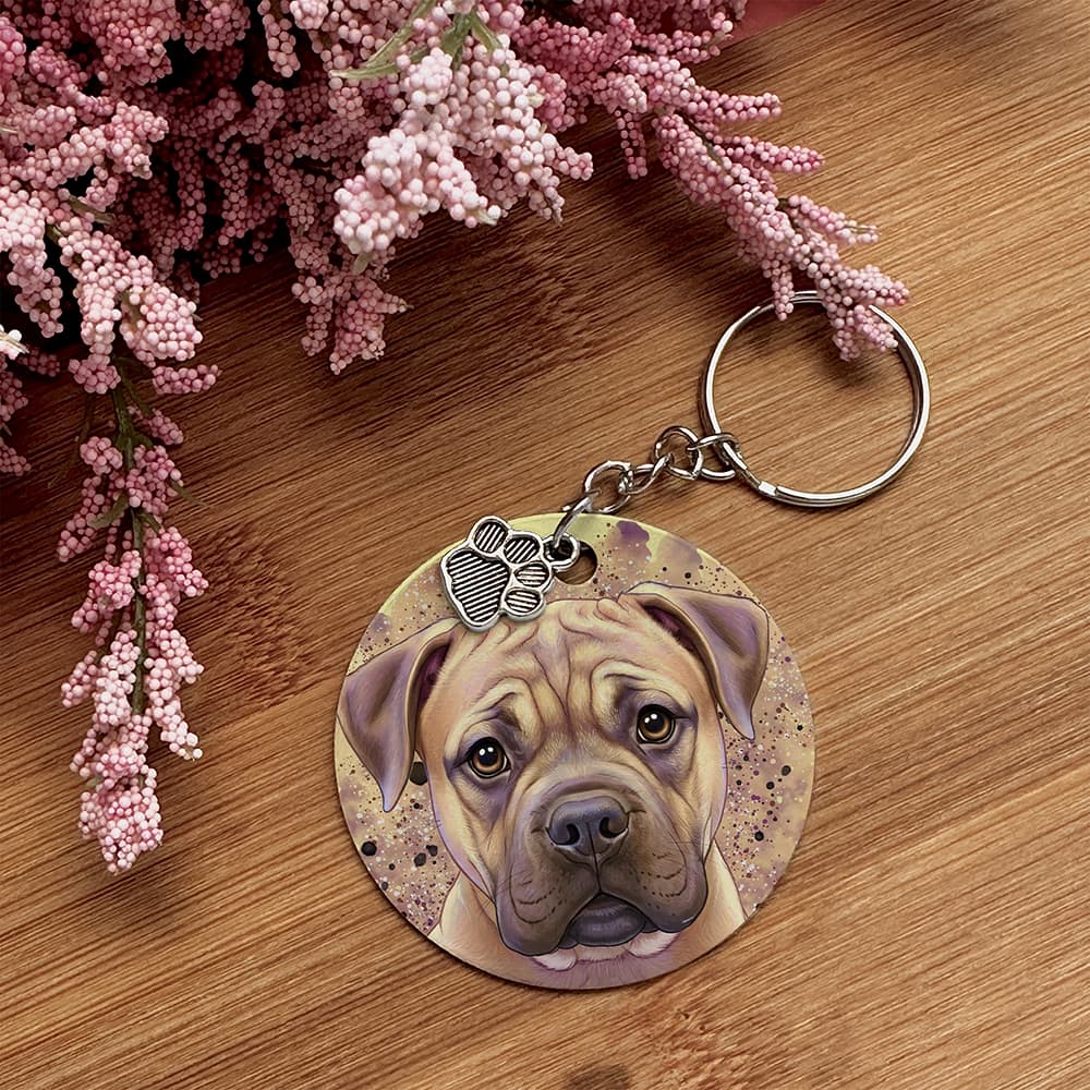Bullmastiff - Pet Keychain