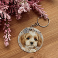 Cavapoo - Pet Keychain