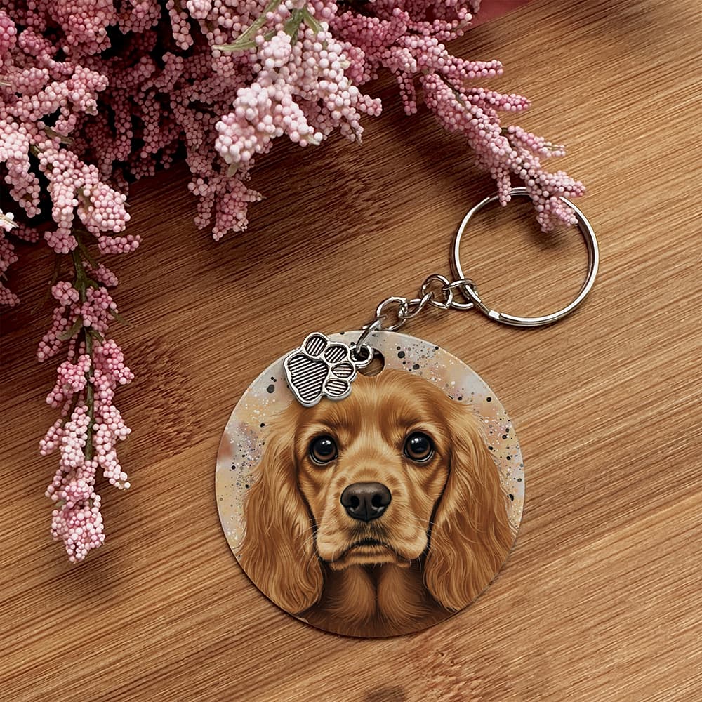 Cocker Spaniel - Pet Keychain