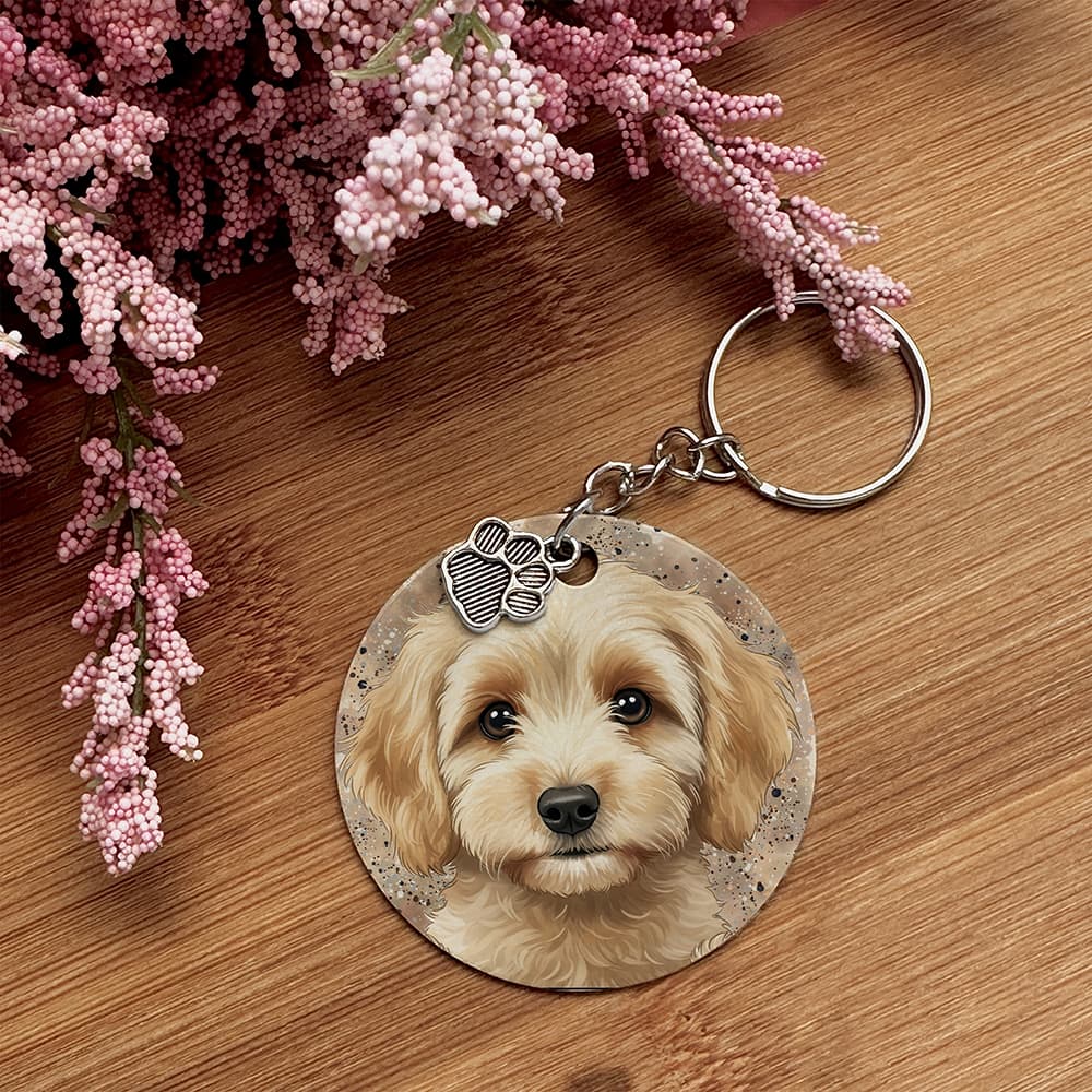 Goldendoodle - Pet Keychain