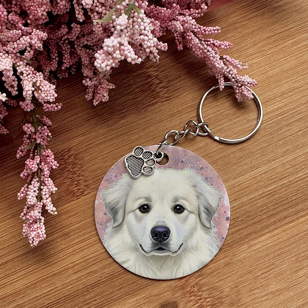 Great Pyrenees - Pet Keychain