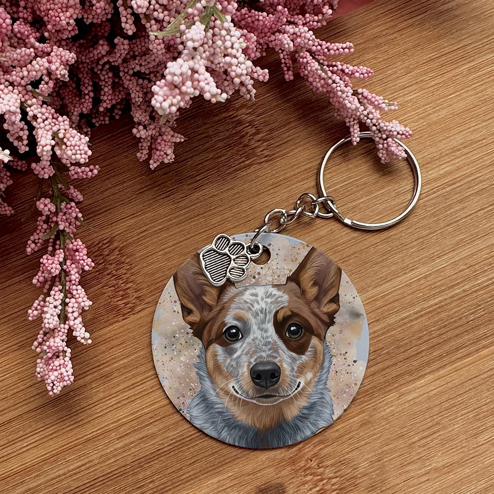 Heeler - Pet Keychain