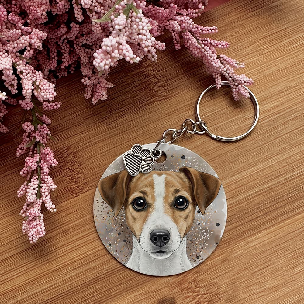 Jack Russell Terrier - Pet Keychain