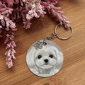 Maltese - Pet Keychain