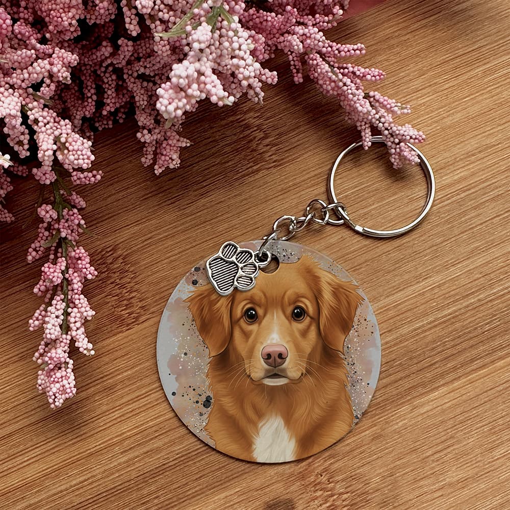 Nova Scotia Duck Tolling Retriever - Pet Keychain
