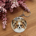 Papillon - Pet Keychain