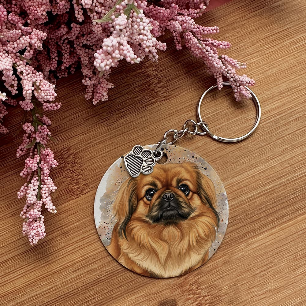 Pekingese - Pet Keychain