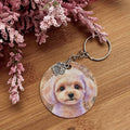 Poodle - Pet Keychain