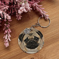 Pug - Pet Keychain