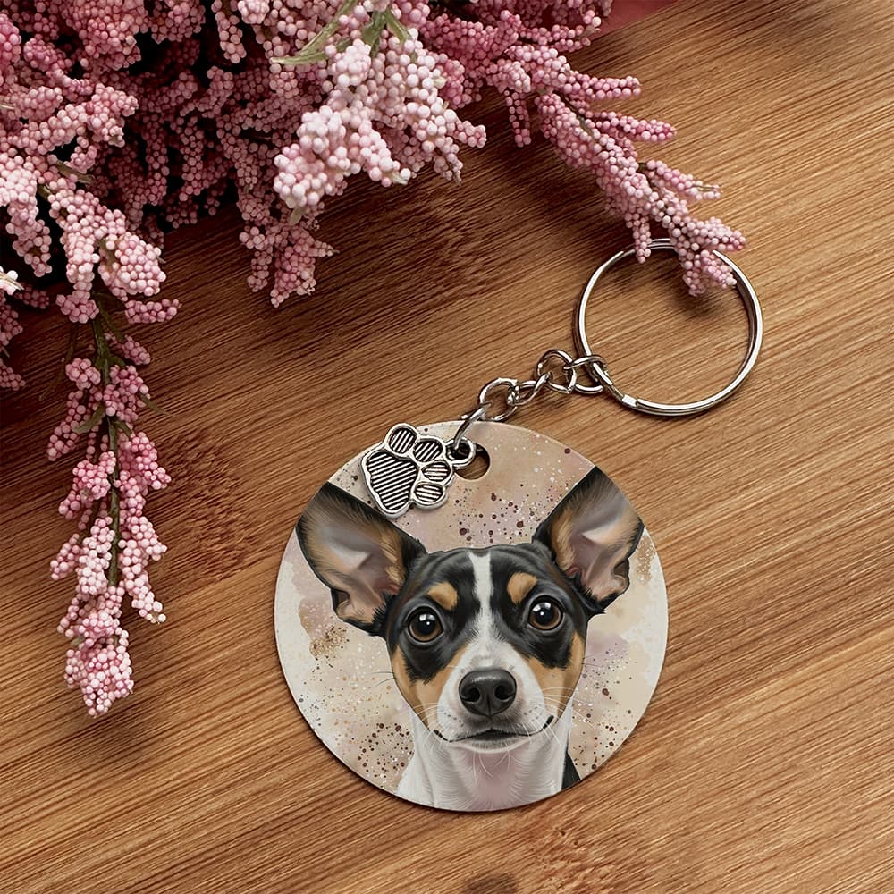 Rat Terrier - Pet Keychain