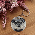 Schnauzer - Pet Keychain