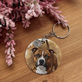 Staffordshire Bull Terrier - Pet Keychain