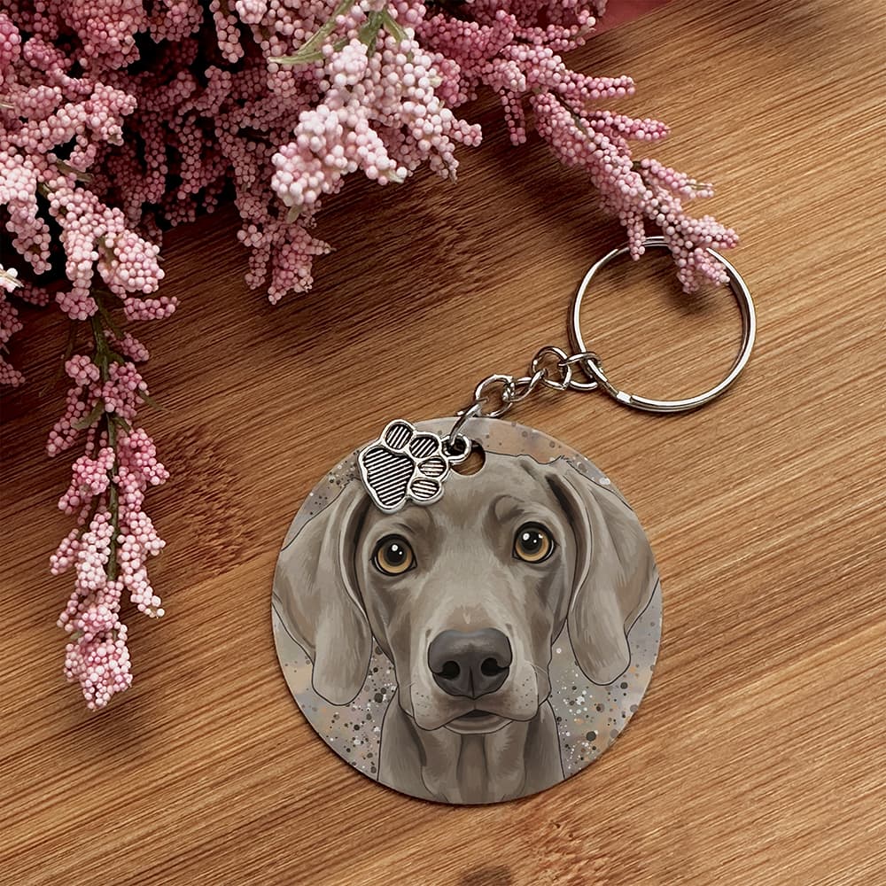Weimaraner - Pet Keychain