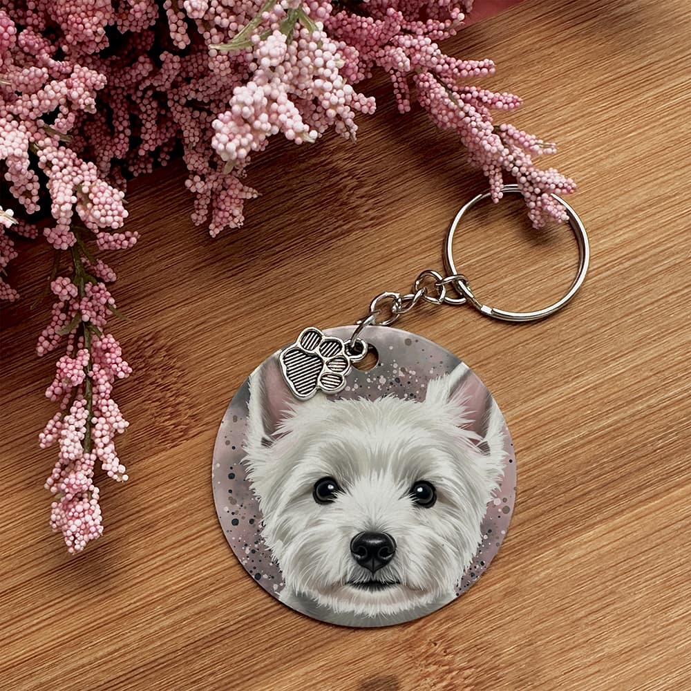 West Highland Terrier - Pet Keychain