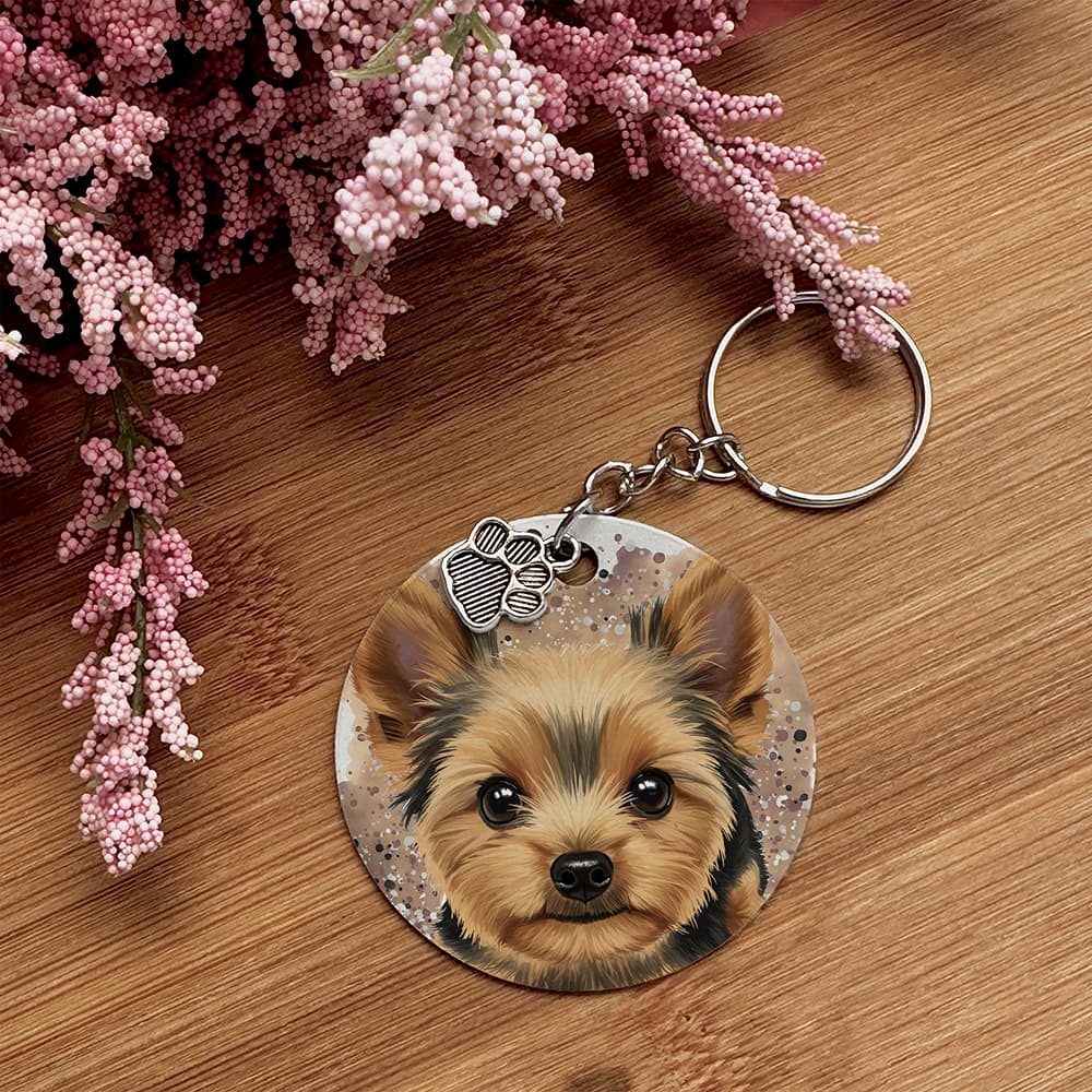 Yorkshire Terrier - Pet Keychain