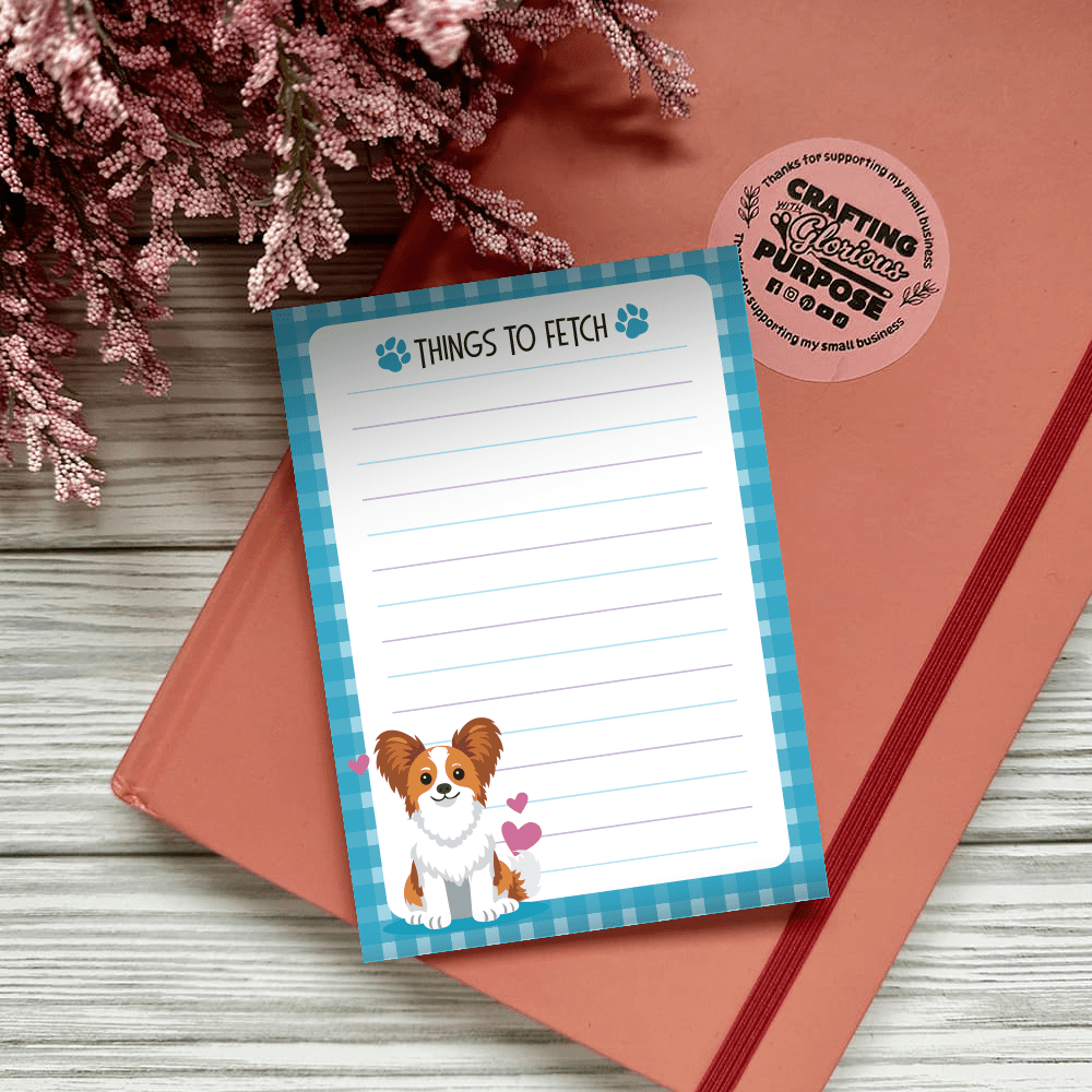 Papillon - Dog Notepad