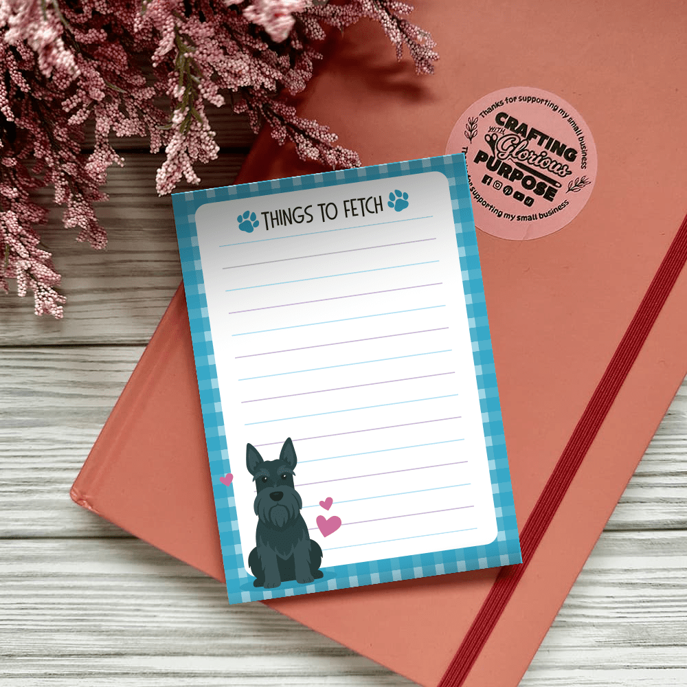 Scottish Terrier - Dog Notepad