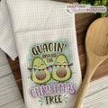 Guacin' Around The Christmas Tree - Holiday Hand Towel