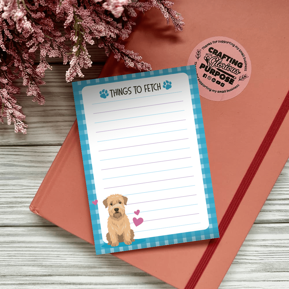 Wheaten Terrier - Dog Notepad